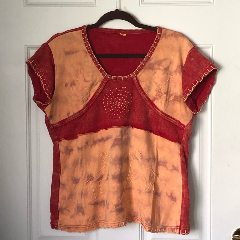 Mixed Media Boutique Top